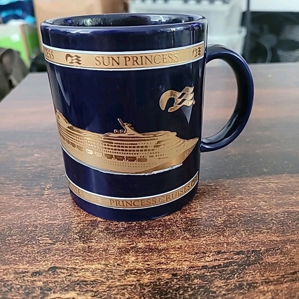 Sun Princess Mug Princess Cruises  Souvenir Coffee Cup